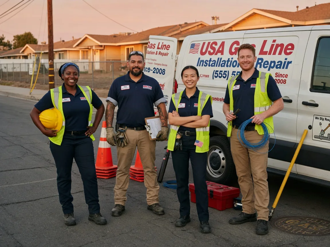 Gas Line Installation company in Ida, LA